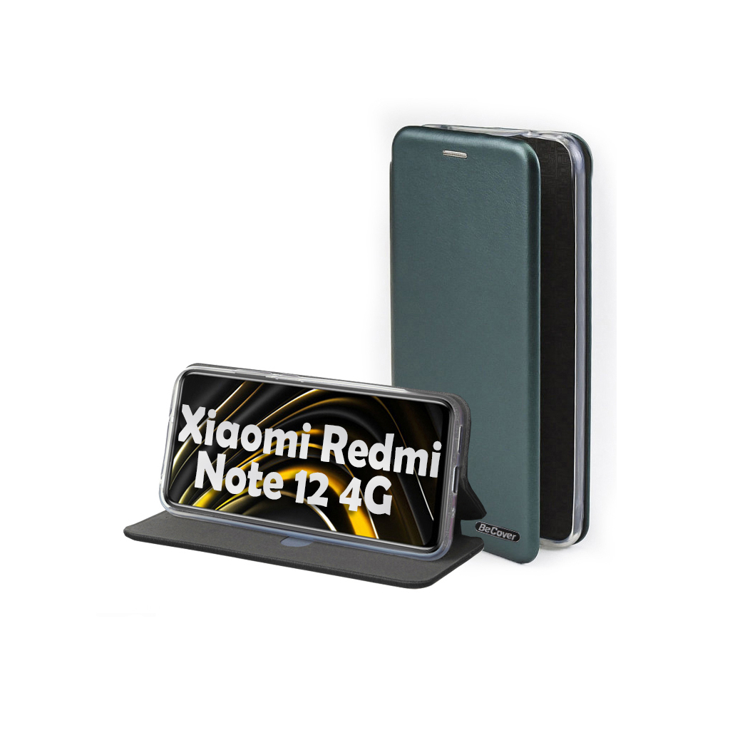 Чохол до мобільного телефона BeCover Exclusive Xiaomi Redmi Note 12 4G Dark Green (709058) - зображення 6