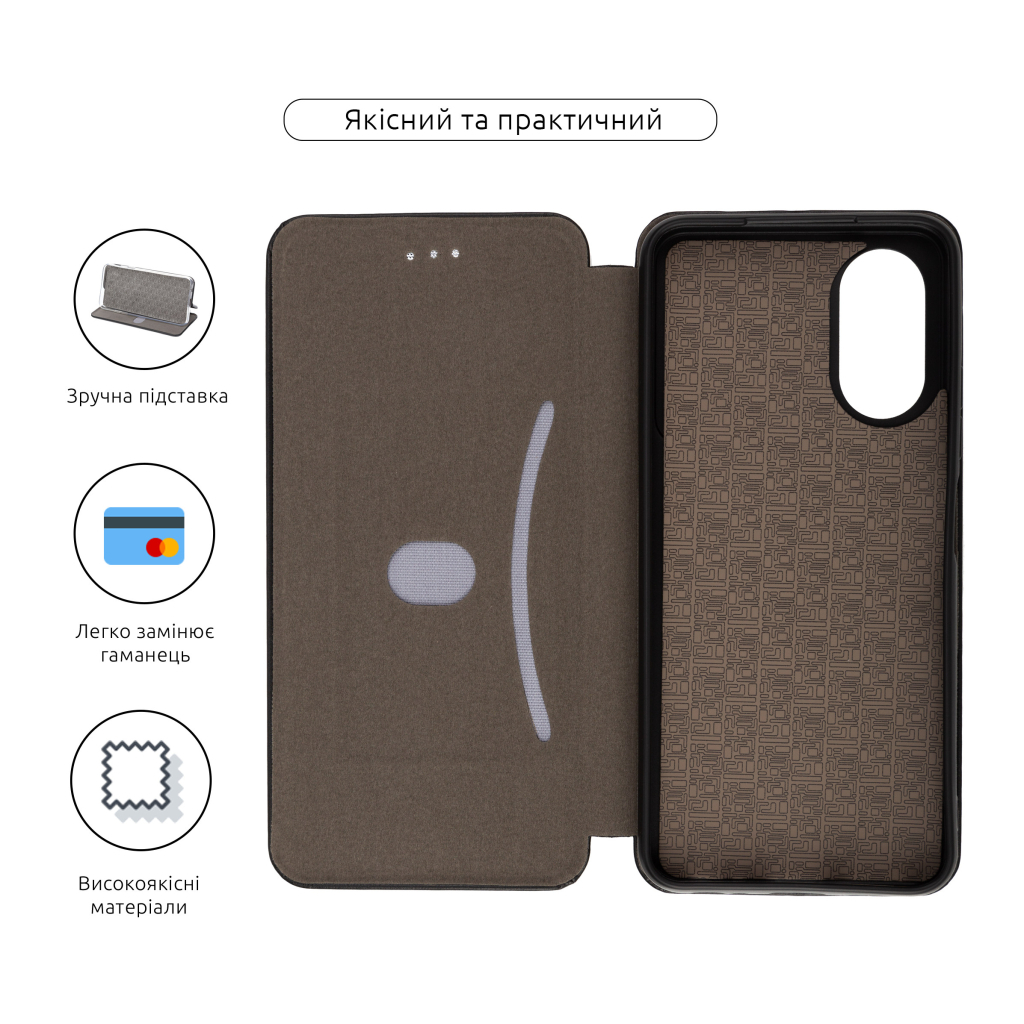 Чохол до мобільного телефона Armorstandart G-Case ZTE Blade A34 Black (ARM78993) - зображення 3