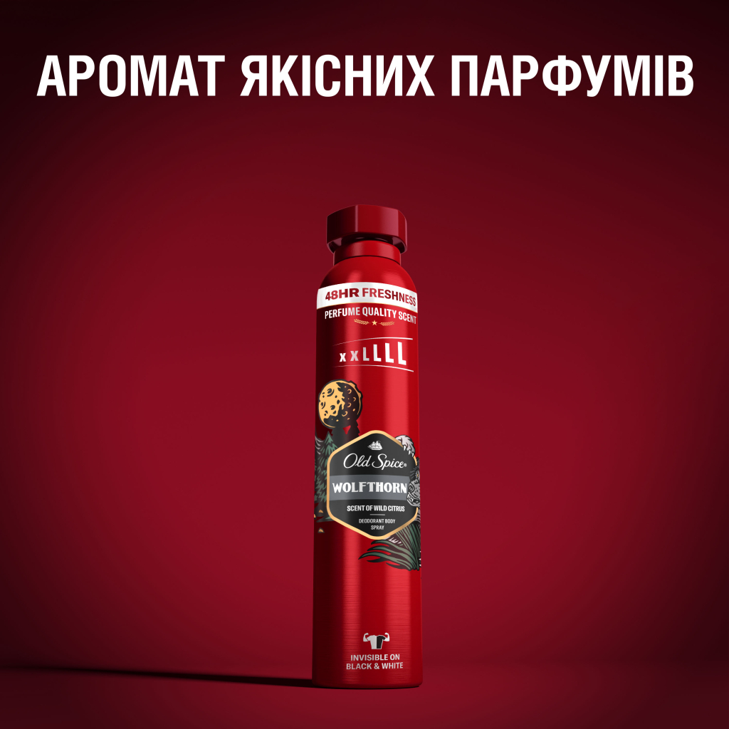 Дезодорант Old Spice Wolfthorn 250 мл (8006540290002/8700216875738) - изображение 5