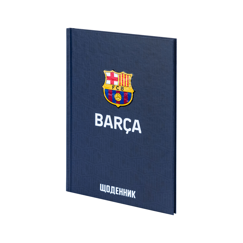 Щоденник шкільний Kite FC Barcelona, тверда обкладинка (BC25-262) - зображення 2