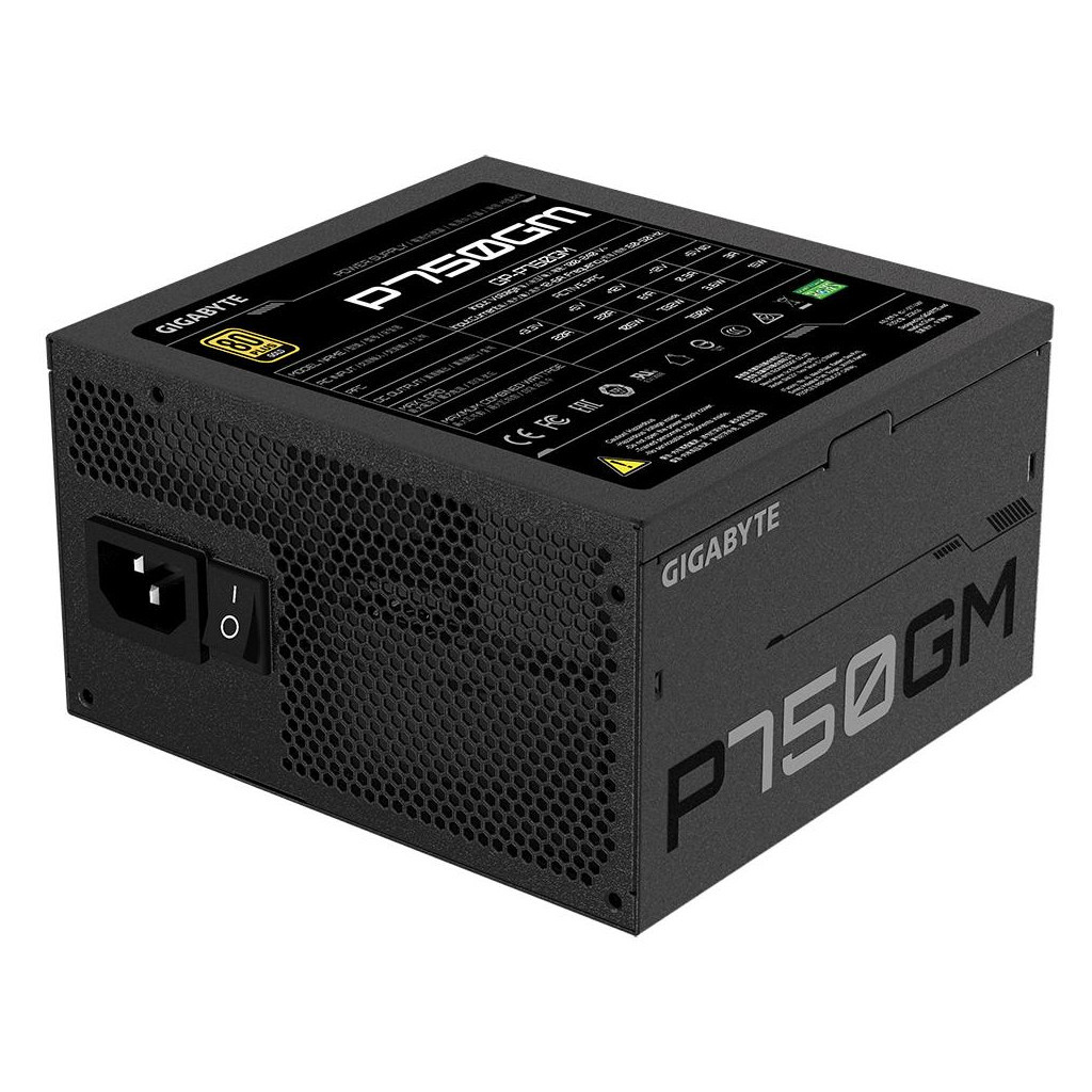 Блок живлення GIGABYTE 750W (P750GM) - изображение 2