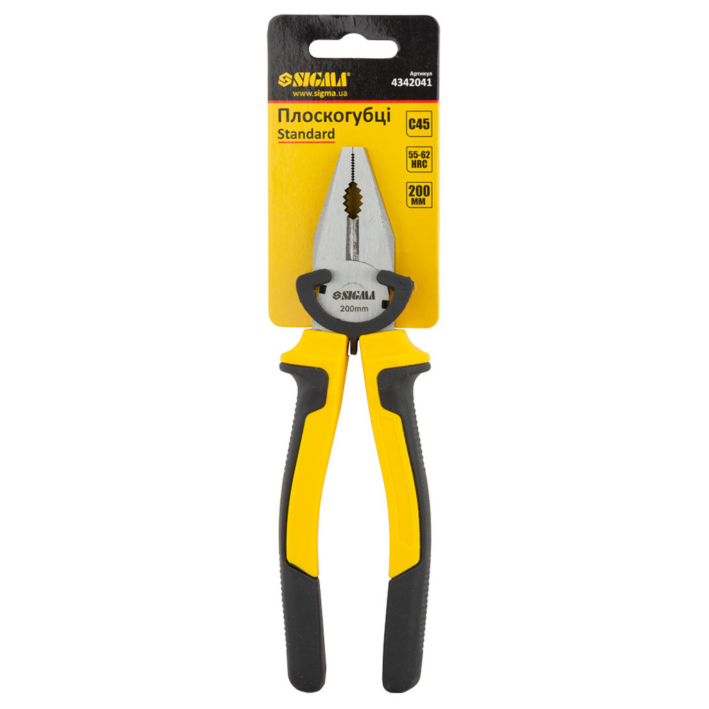 Плоскогубці Sigma 200мм Standard (4342041) - изображение 3