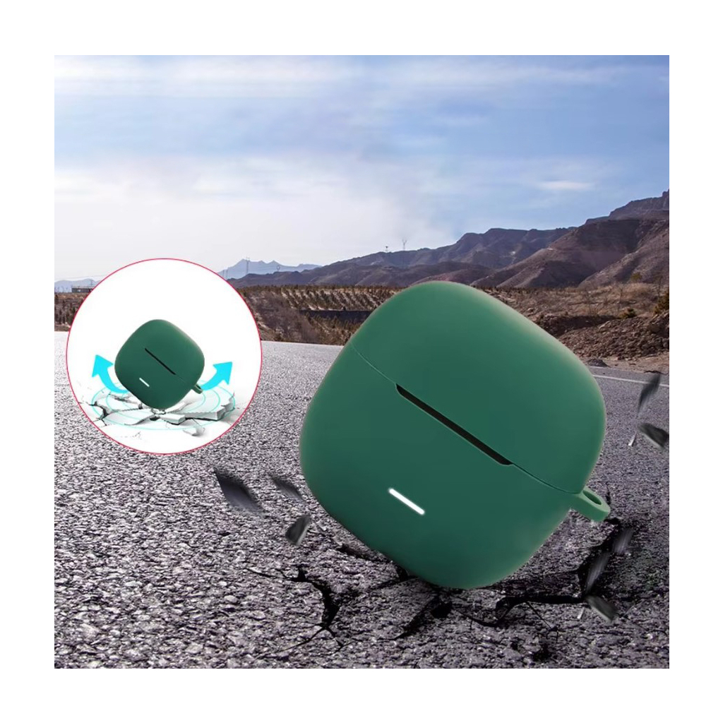 Чохол для навушників BeCover Silicon для Xiaomi Redmi Buds 6 Lite Dark Green (713234) - изображение 7