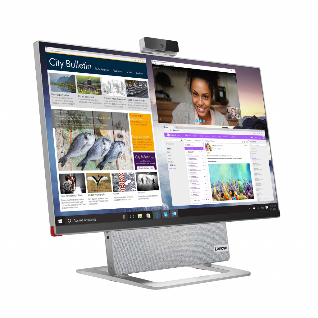 Комп'ютер Lenovo Yoga AiO 7 27ACH6 / Ryzen5 5600H (F0G7002ERK) - зображення 2