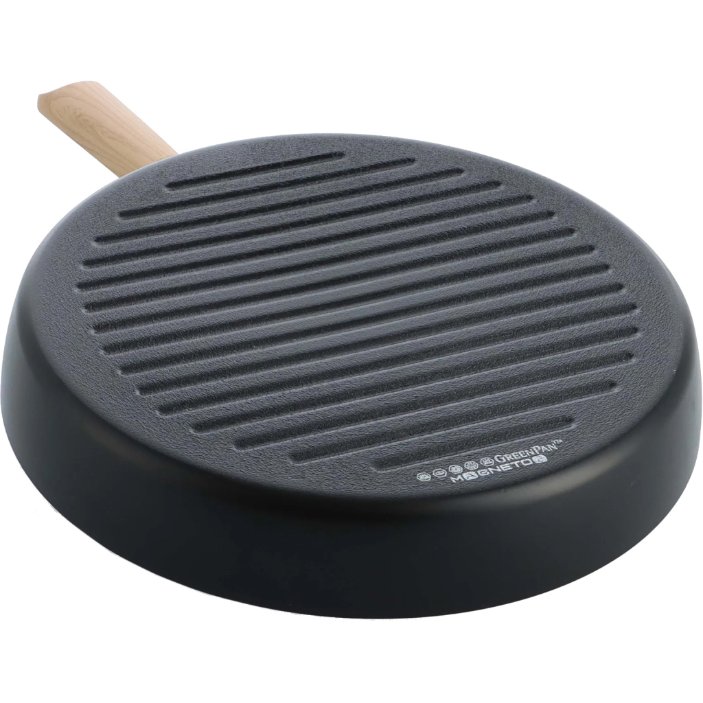 Сковорода GreenPan Eco Smartshape гриль 28 см світле дерево (CC006449-001) - зображення 2