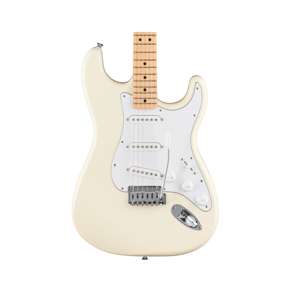 Електрогітара Fender Standard Stratocaster MN Olympic White (301072) - зображення 3