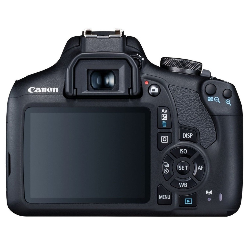 Цифровий фотоапарат Canon EOS 2000D 18-55 + 75-300 kit (2728C021AA) - зображення 3
