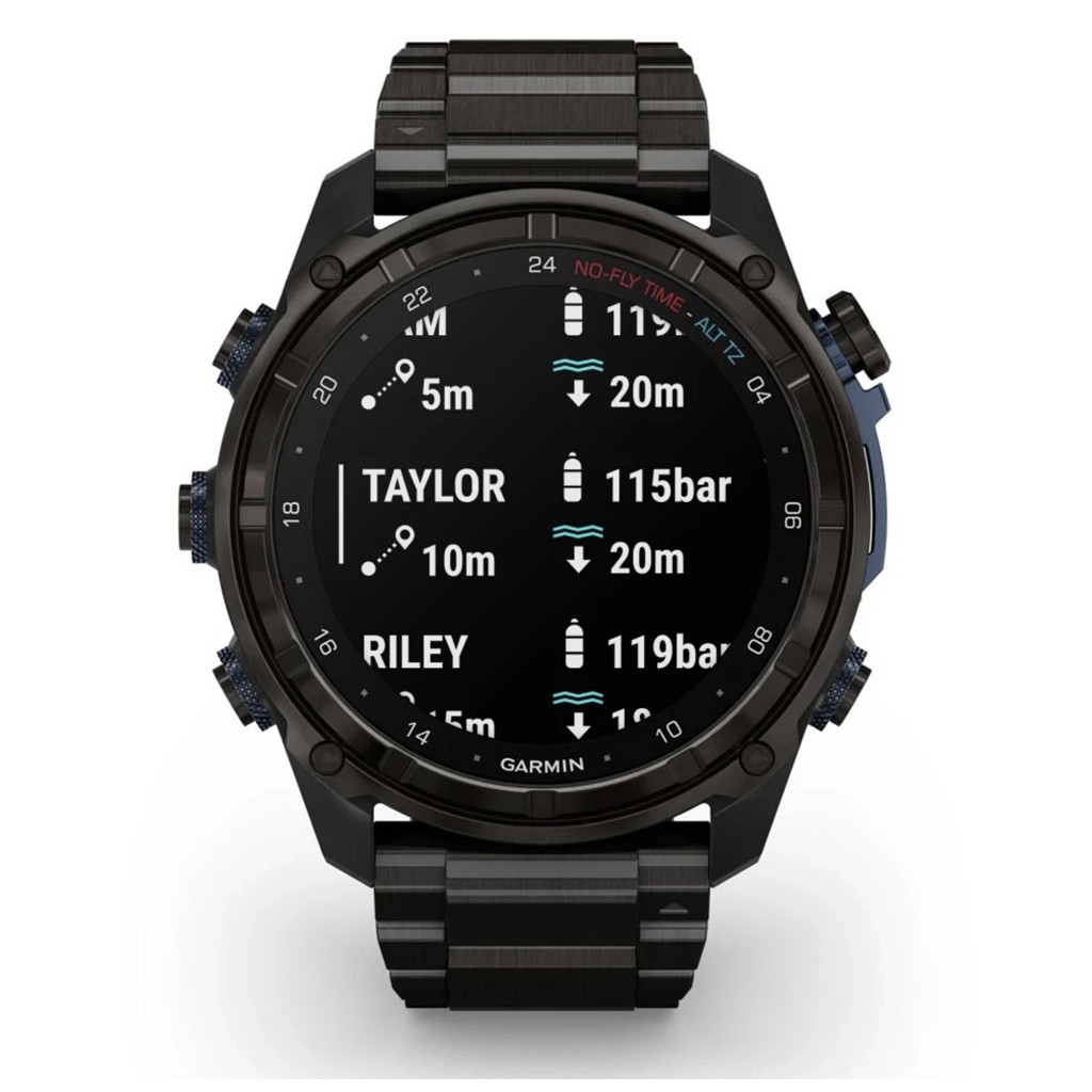 Смарт-годинник Garmin Descent Mk3i, 51mm, Crbn Gry DLC Ti/Ti, Dive Computer, GPS дайвінг комп'ютер (010-02752-14) - зображення 8