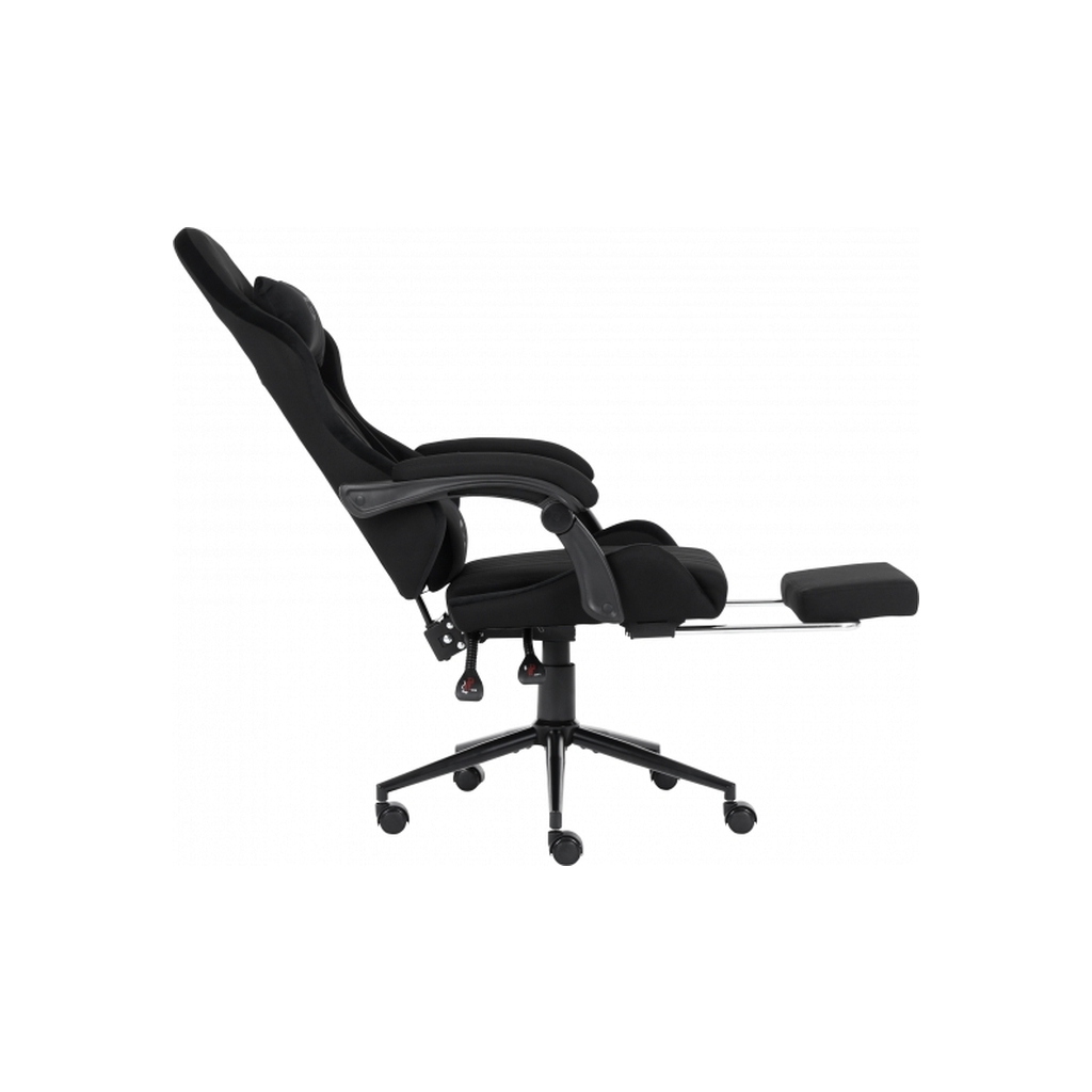 Крісло ігрове GT Racer X-2324 Black Suede (X-2324 Fabric Black Suede) - зображення 5