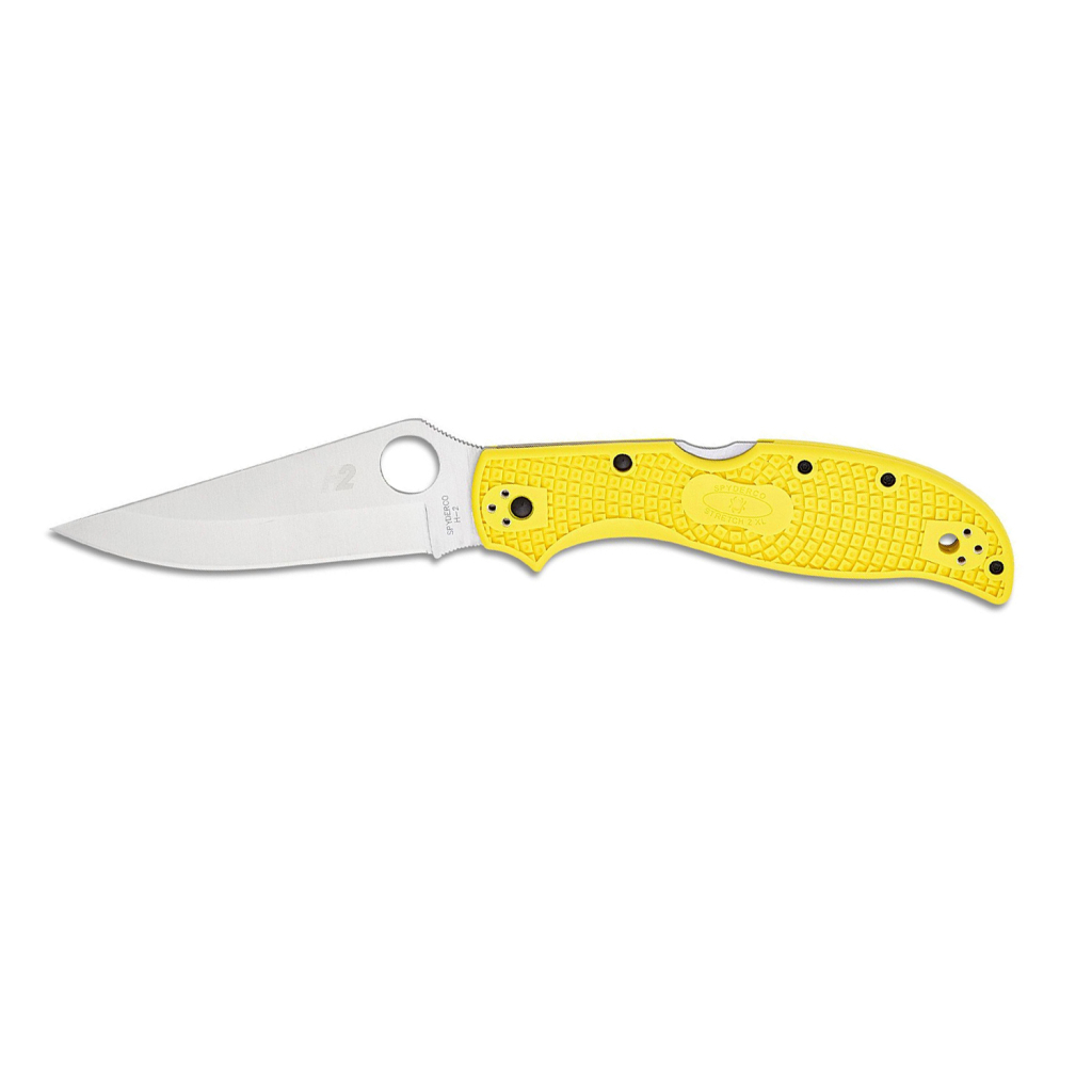 Ніж Spyderco Stretch 2 XL H-2 Yellow FRN (C258PYL) - зображення 1