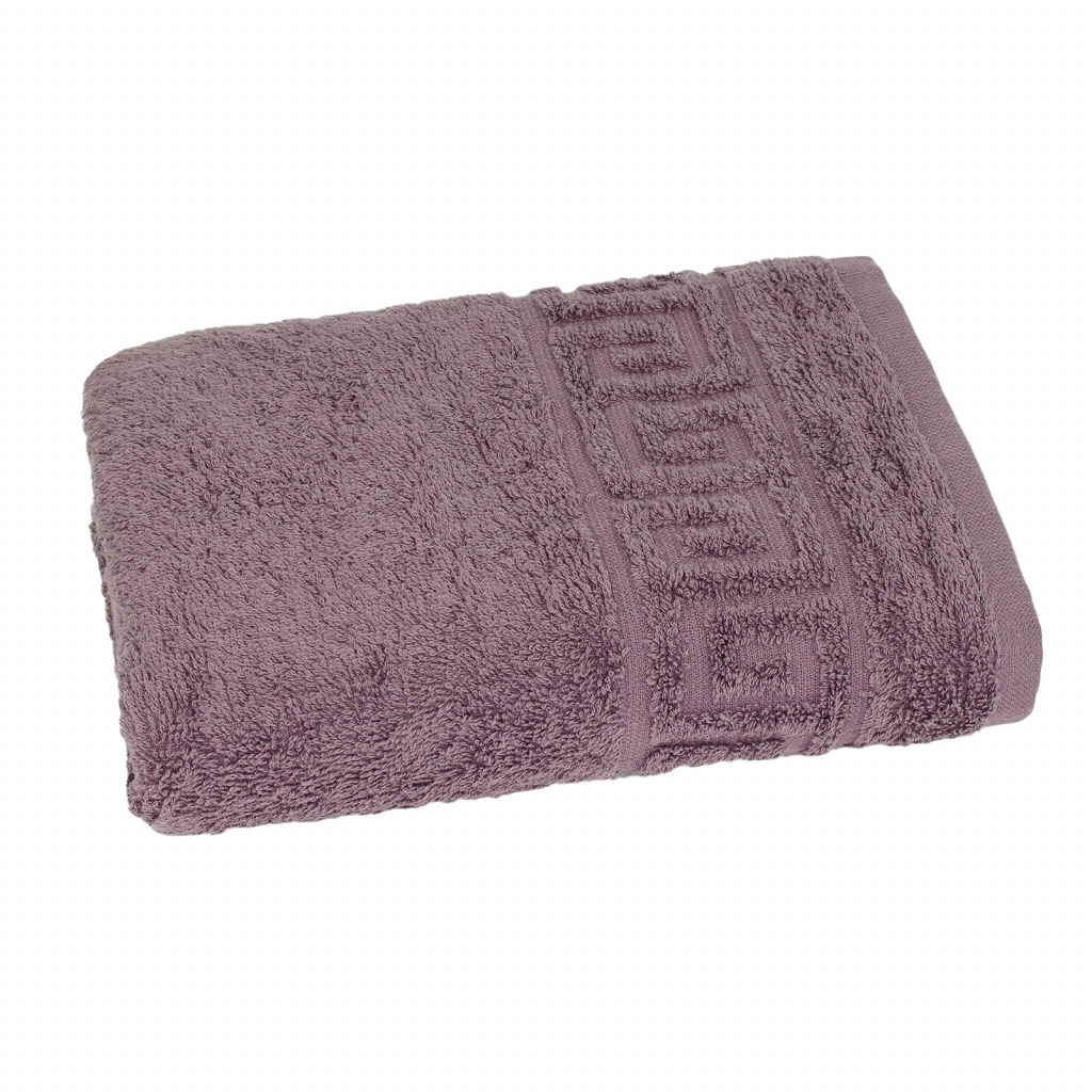 Рушник Home Line махровий баклажановий 50х90 см (162521) - изображение 1