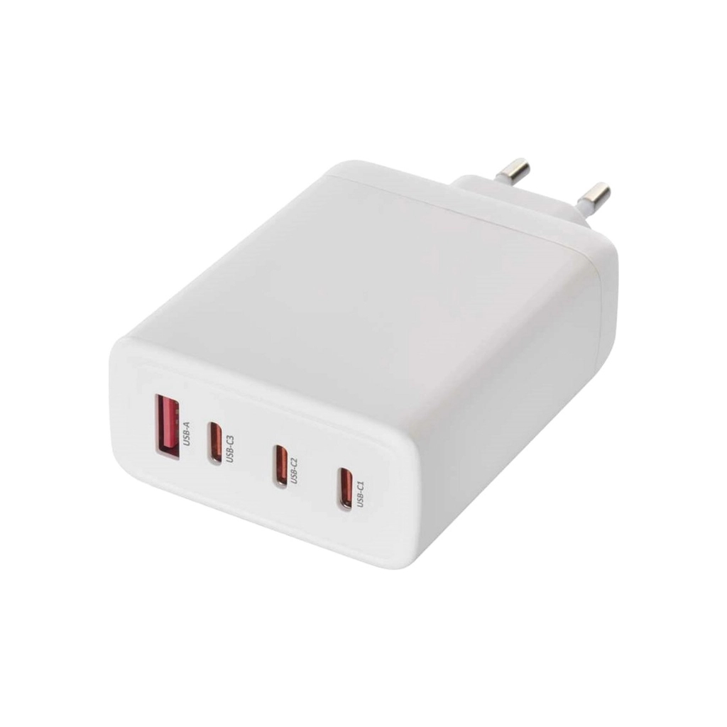 Зарядний пристрій EMOS V06G120 1xUSB-A + 3xUSB-C PD120W GaN (V06G120) - зображення 2