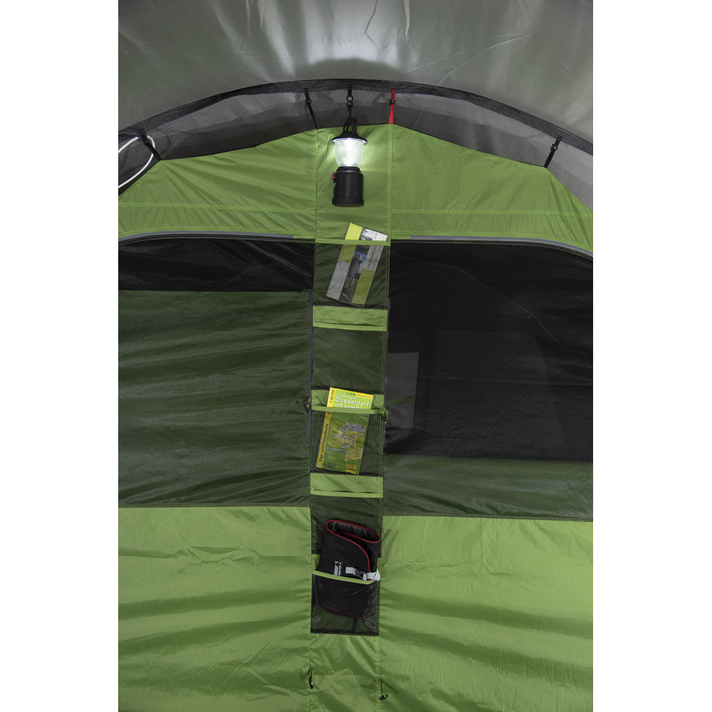Намет High Peak Garda 4.0 Light Grey/Dark Grey/Green (928912) - зображення 7