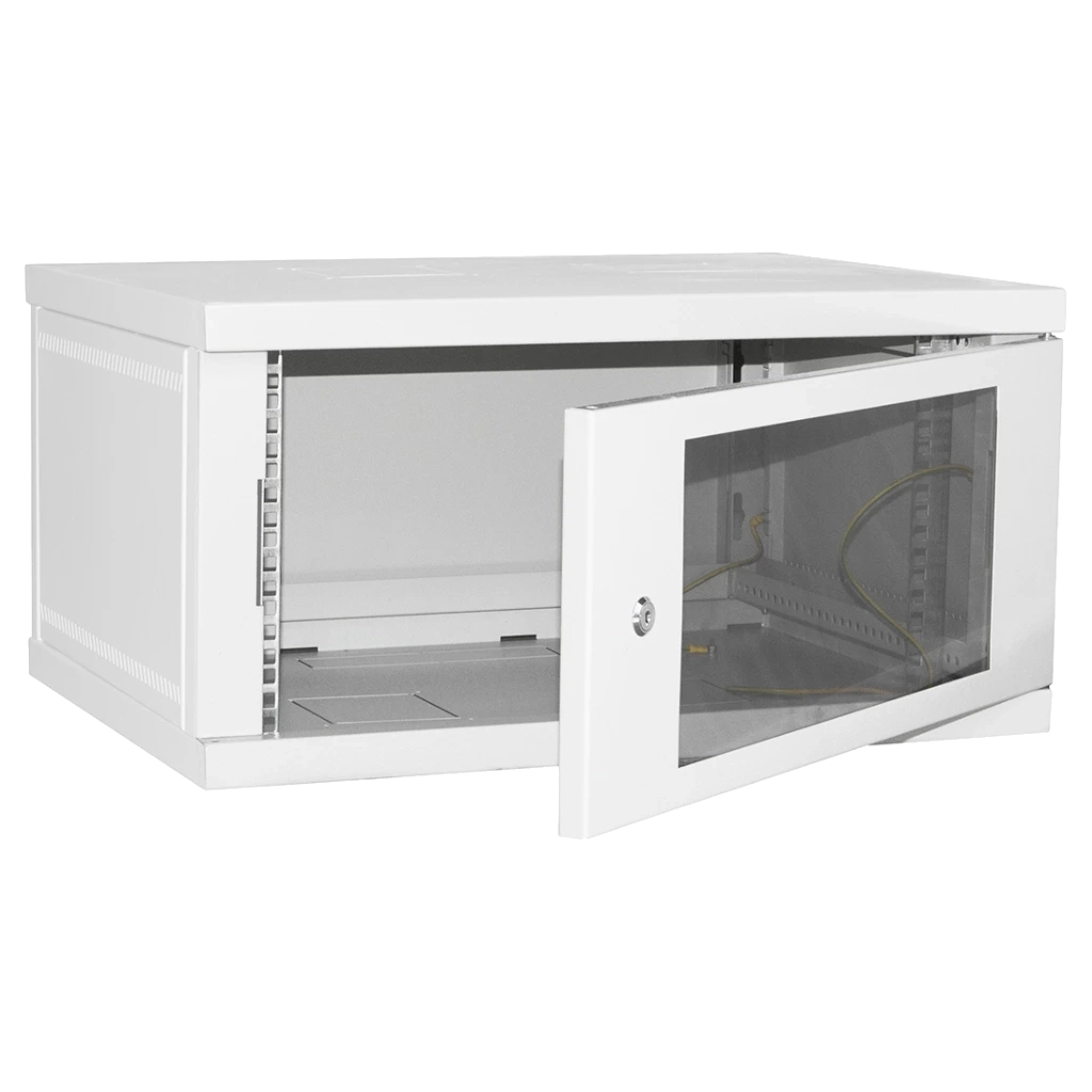 Шафа настінна Ipcom 4U, 600*350, RAL7035 (СН-4U-060х035-ДС-7035) - зображення 1