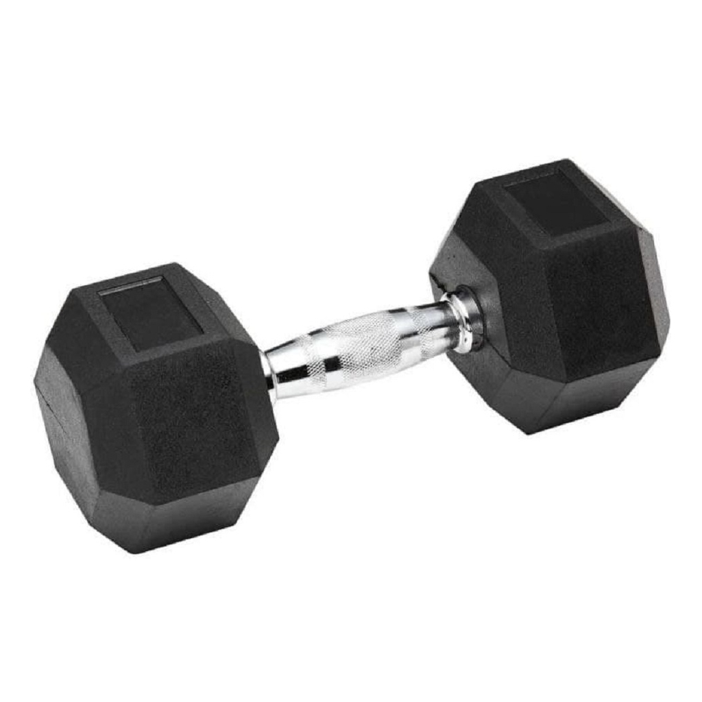 Гантель Stein гексогональна прогумована 8 кг (DB3020-8) - зображення 1