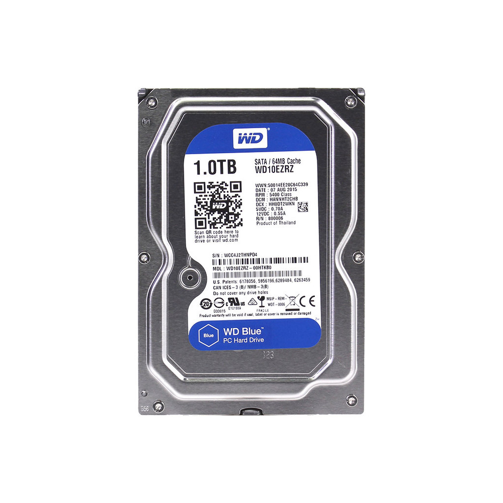 Жорсткий диск 3.5" 1TB WD (# WD10EZRZ #) - зображення 2
