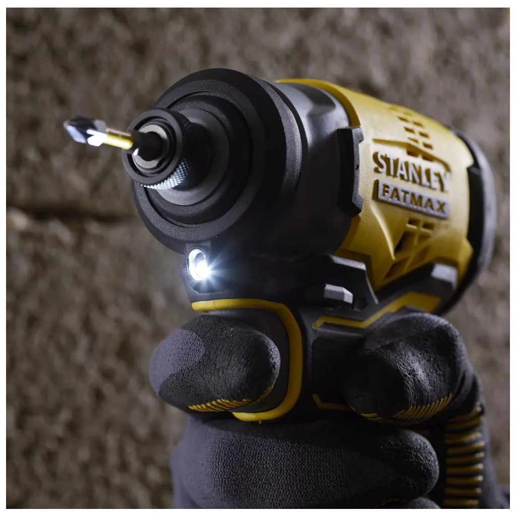 Гайковерт Stanley FatMax, Li-lon, 18В, V20, 2x2Ah, 170 Нм, 2800 об/хв, 3500 уд/хв, 2,5 кг, кейс (SBF810D2K) - зображення 3