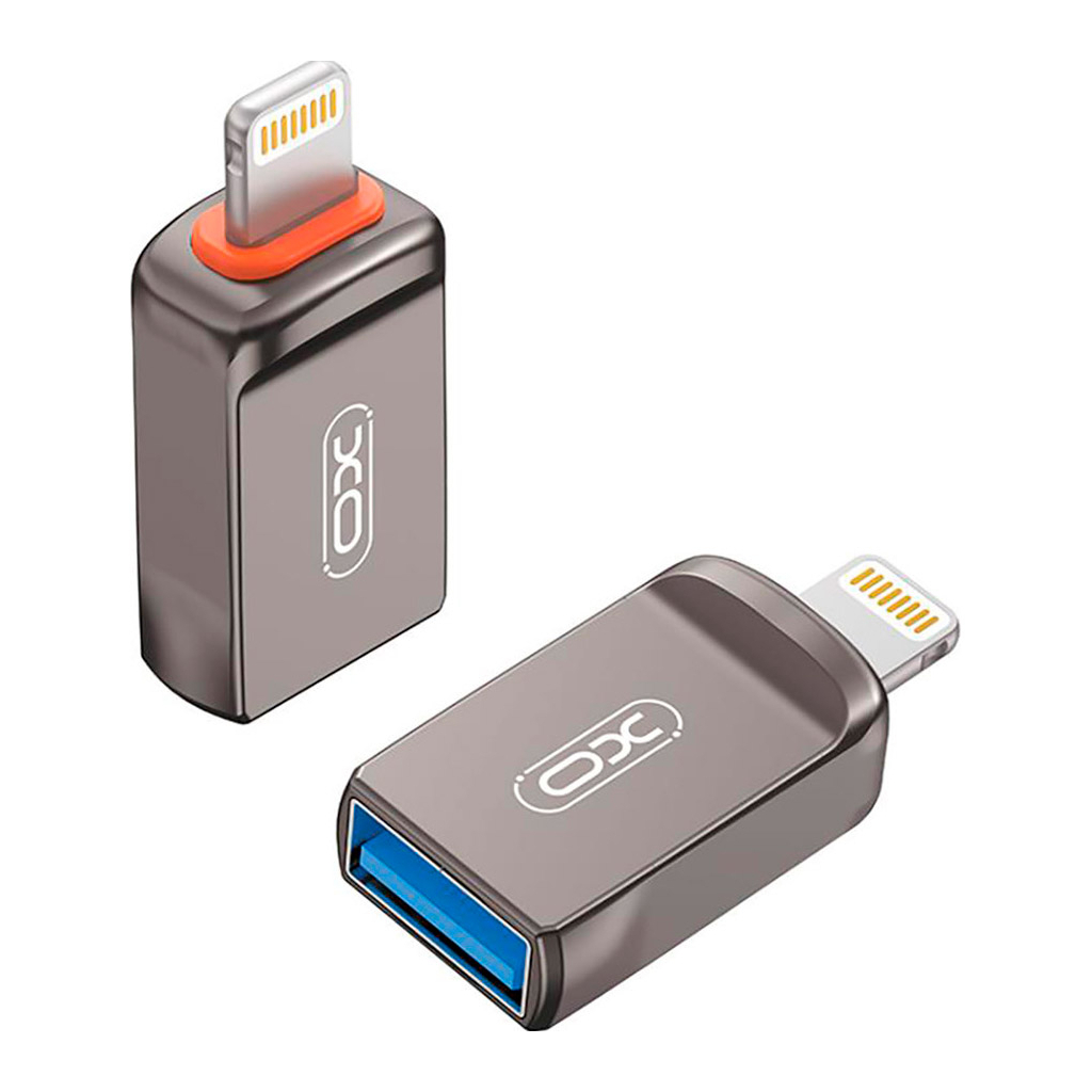 Перехідник OTG USB to Lightning XO (NB281A-IA.tranish) - зображення 3