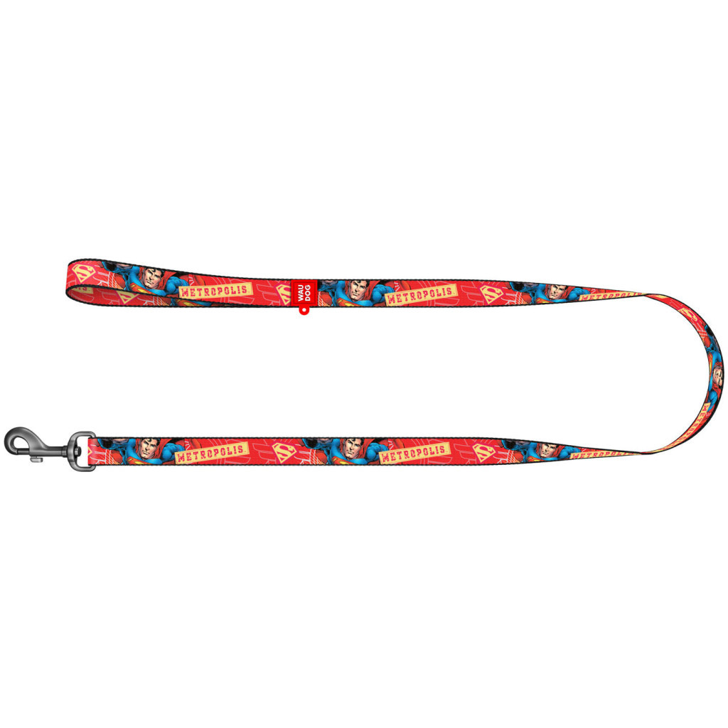 Повідець для собак WAUDOG Nylon "Супергерой" S Ш 15 мм (0115-2010) - зображення 2