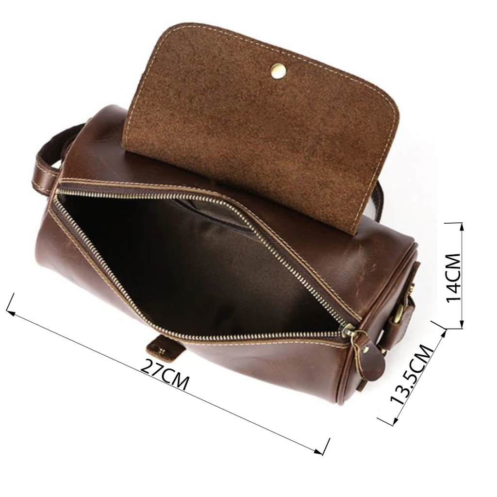 Сумка Vintage Чоловіча Коричнева (14694) - зображення 3