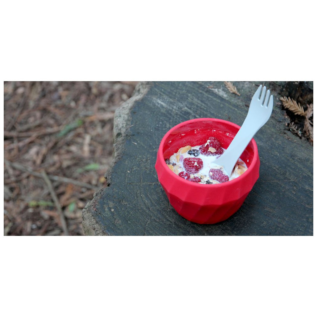 Ложка-виделка туристична Humangear GoBites Uno pink (022.0068) - зображення 2