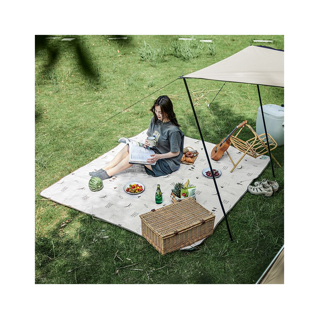 Туристичний килимок Naturehike CNK2300DZ019 180 х 200 см бежевий (6976023922930) - зображення 6