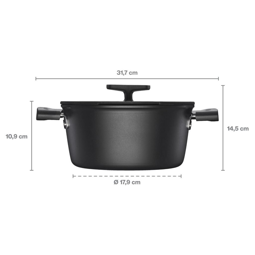 Каструля Fiskars Hard Face 3,5 л (1075526) - зображення 4