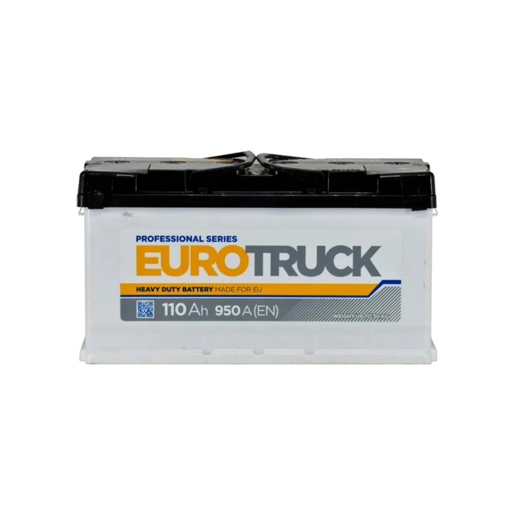 Акумулятор автомобільний EUROTRUCK 6СТ-110АЗ (1) (+/-) (L5) 950А 12V (E) - зображення 1