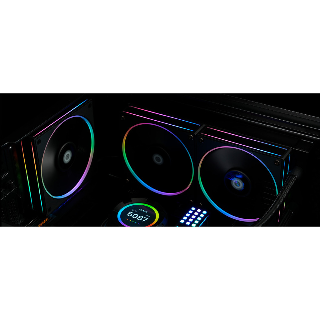Кулер до корпусу ID-Cooling AF-127-ARGB-K TRIO - зображення 12