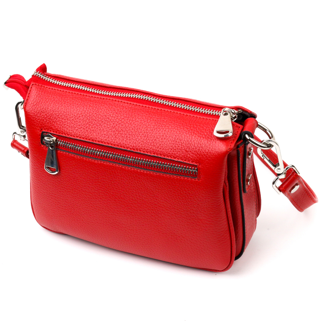 Сумка Karya Шкіряна Червона (20845) - зображення 2