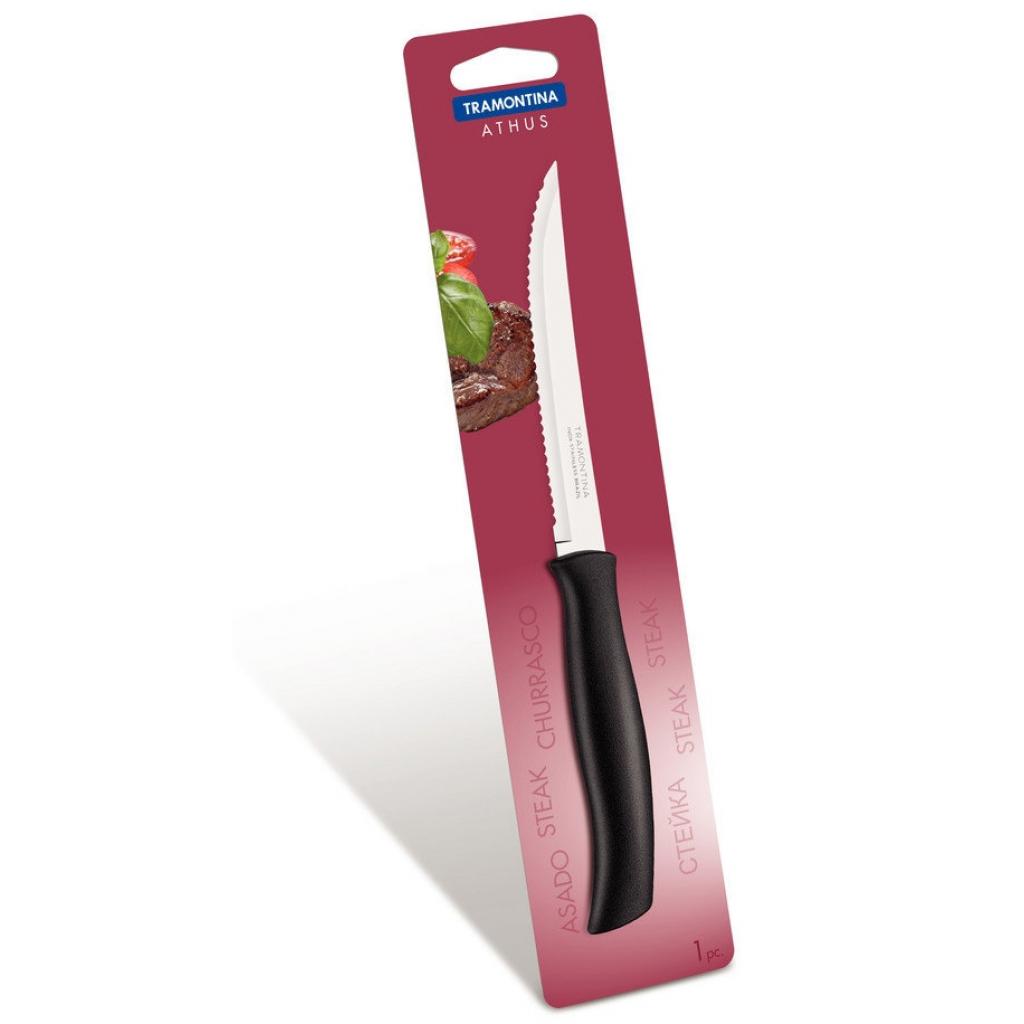 Кухонний ніж Tramontina Athus для стейку 127 мм в упаковці Black (23081/105) - зображення 2