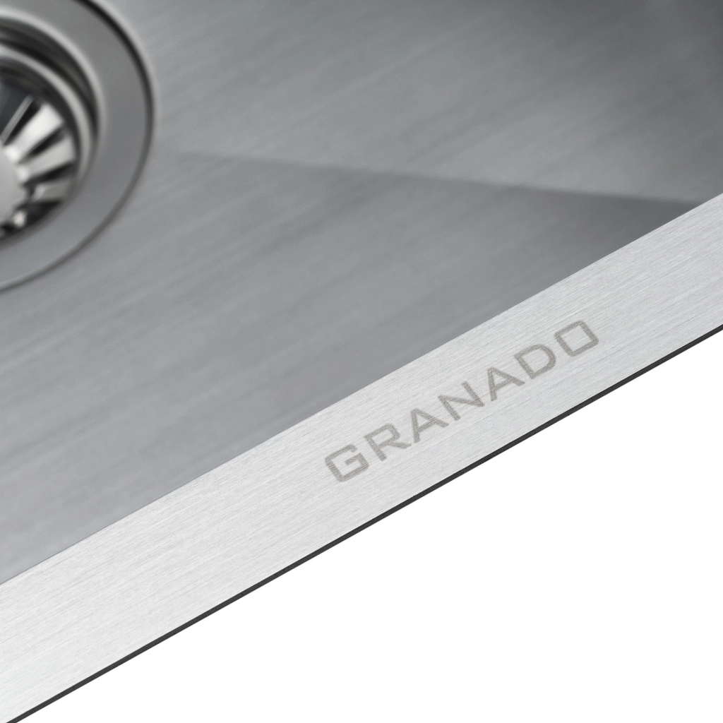 Мийка кухонна GRANADO Under top L STEEL S304 (GS09304) - зображення 5