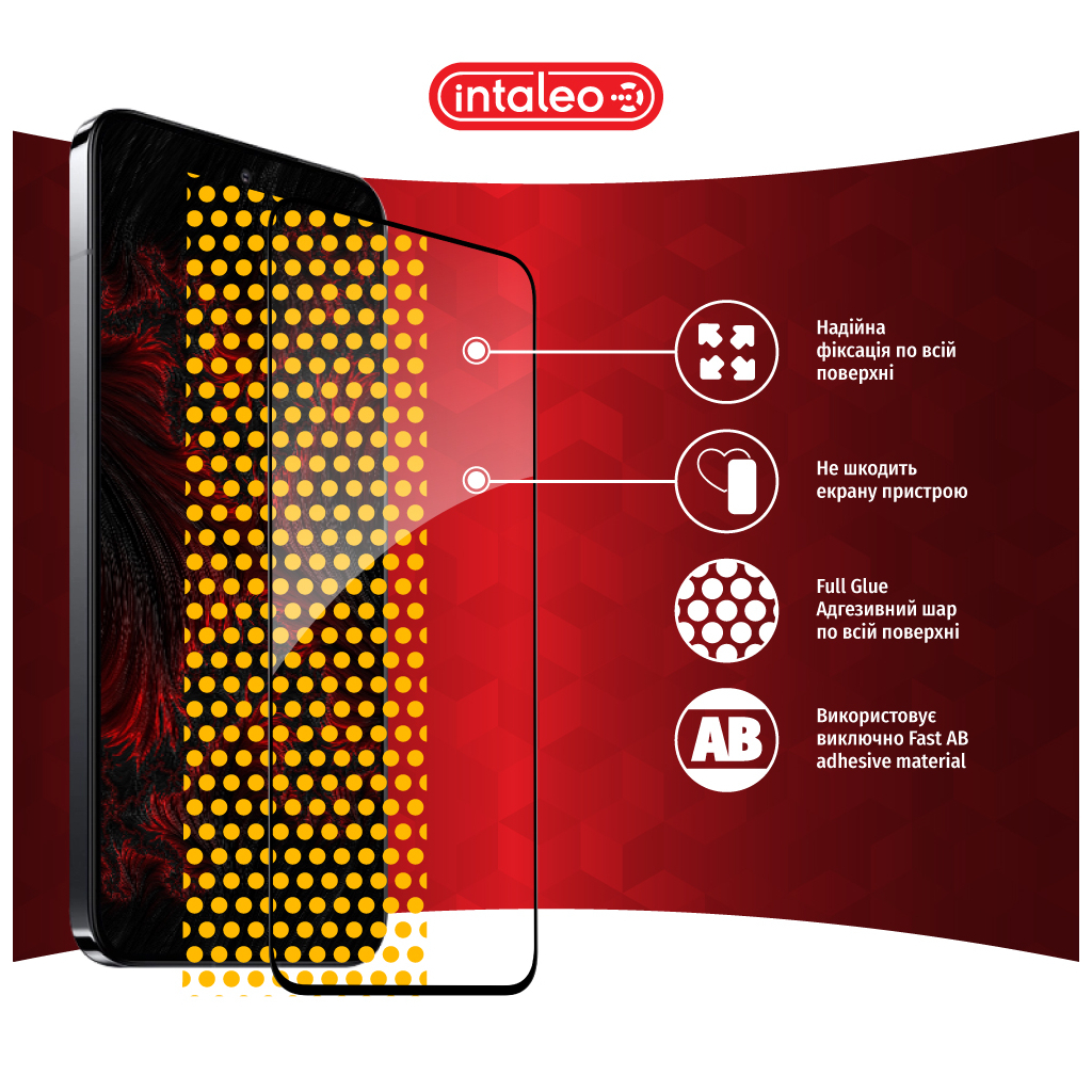 Скло захисне Intaleo Full Glue Xiaomi 14 Black (1283126591259) - зображення 7