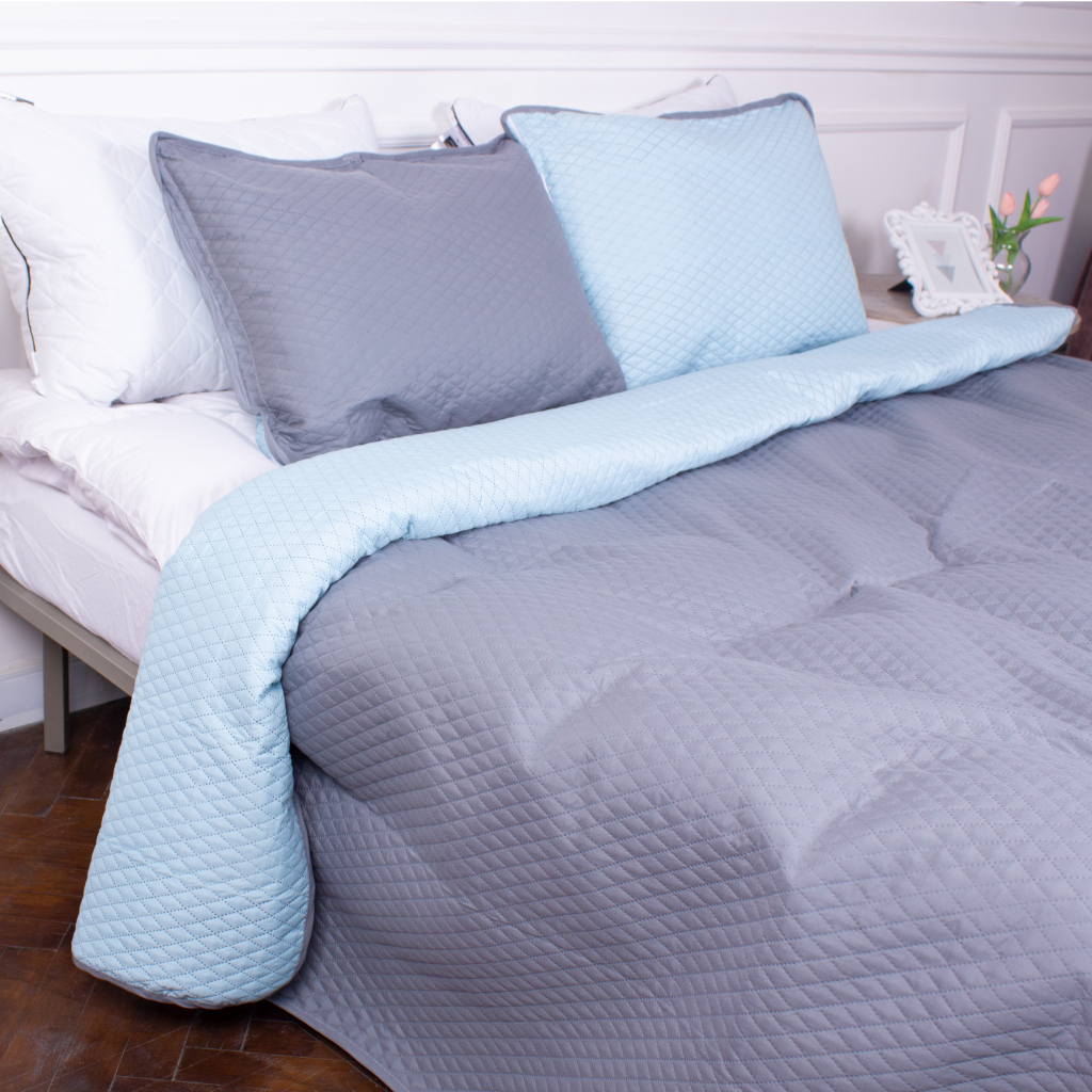 Покривало MirSon Great Line №7007 Indigo 200х220 см (2200005374818) - изображение 1