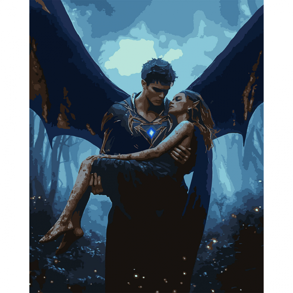 Картина по номерам Santi Шипи та троянди Порятунок 40х50 с (955060) - зображення 1