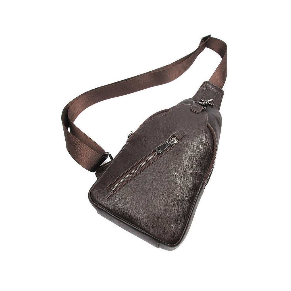 Сумка Vintage Чоловіча через плече Коричнева (14952) - зображення 5