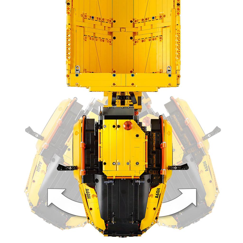 Конструктор LEGO Technic Самоскид Volvo 6 х 6 2193 деталі (42114) - зображення 7