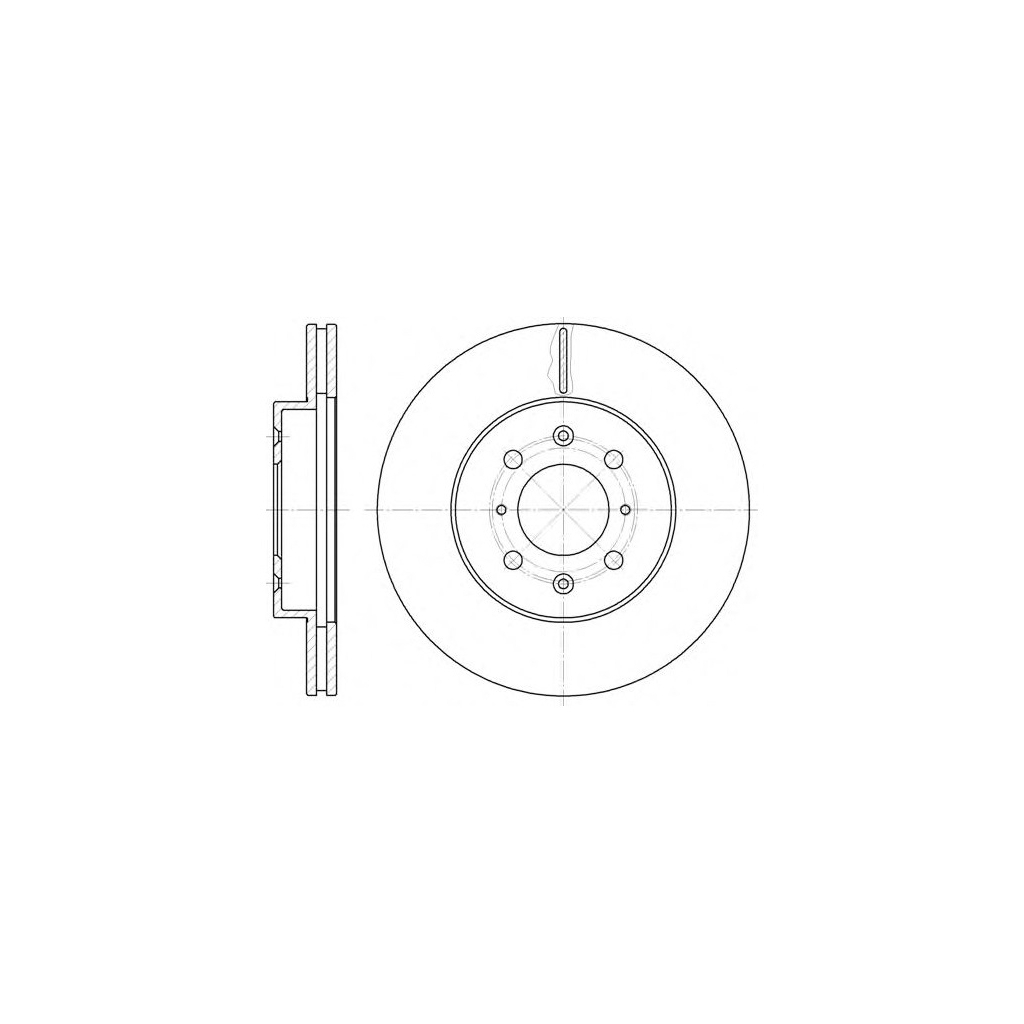 Гальмівний диск Profit 5010-0492 - зображення 1