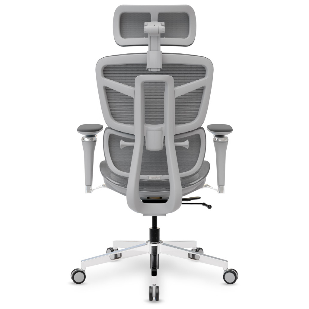 Офісне крісло Mealux S4 Air Grey (HF-S4 M/G) - зображення 7