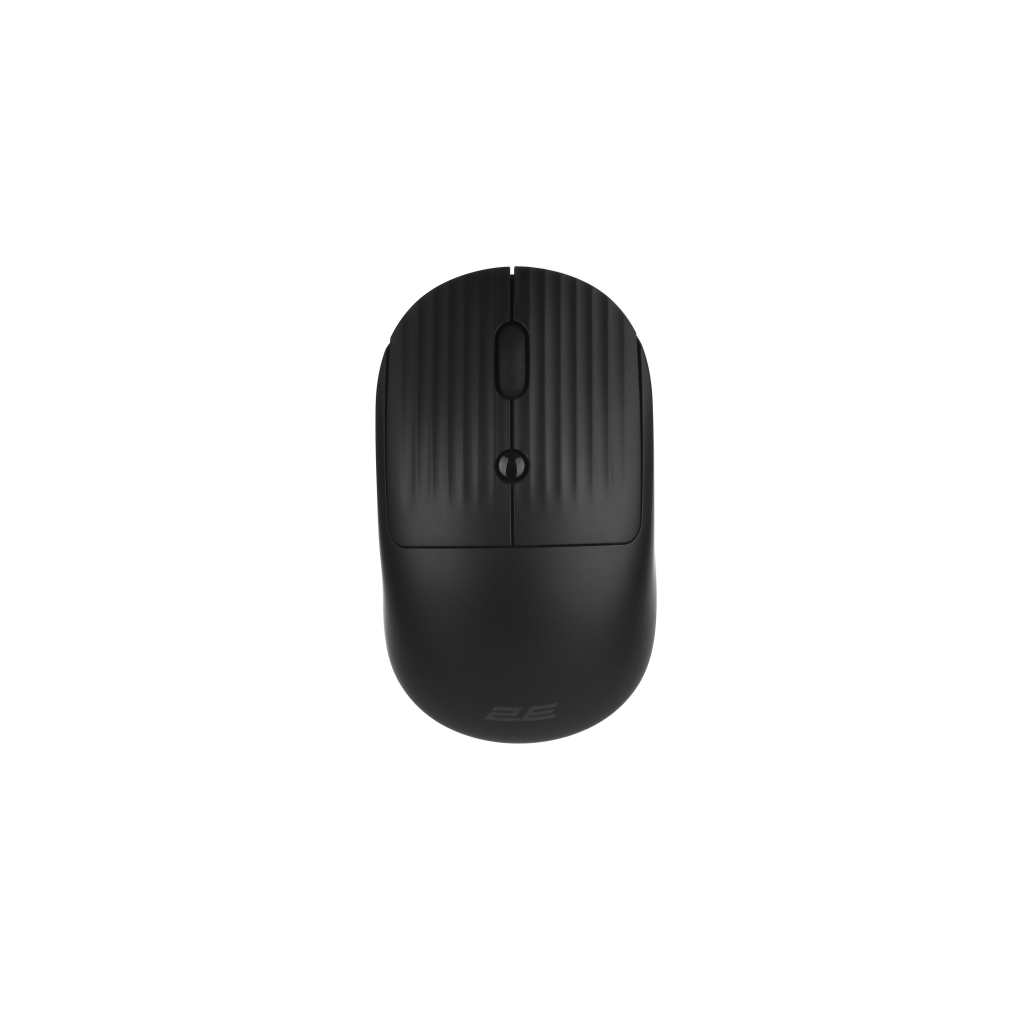 Мишка 2E MF218 Silent Wireless/Bluetooth Black (2E-MF218WBK) - зображення 1