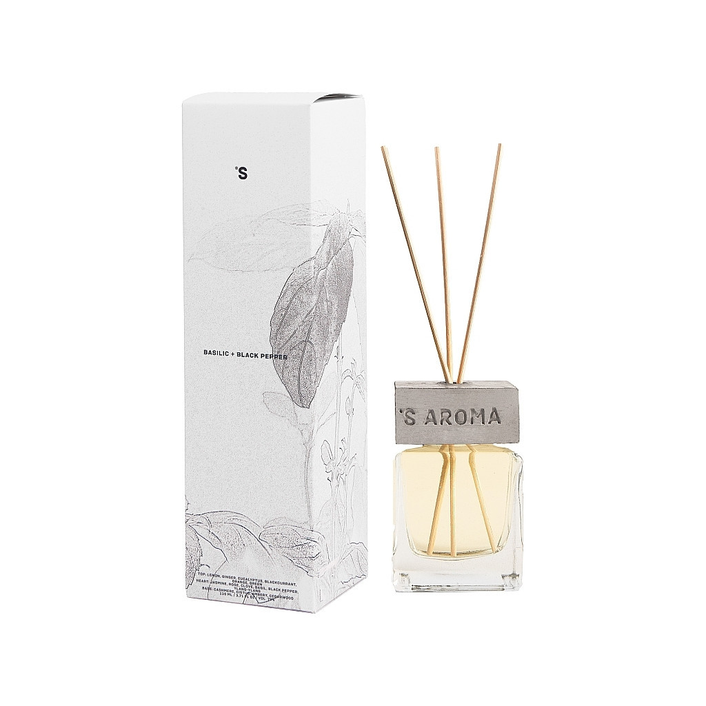 Аромадифузор Sister's Aroma Базилік + чорний перець 110 мл (4820227782383) - зображення 1