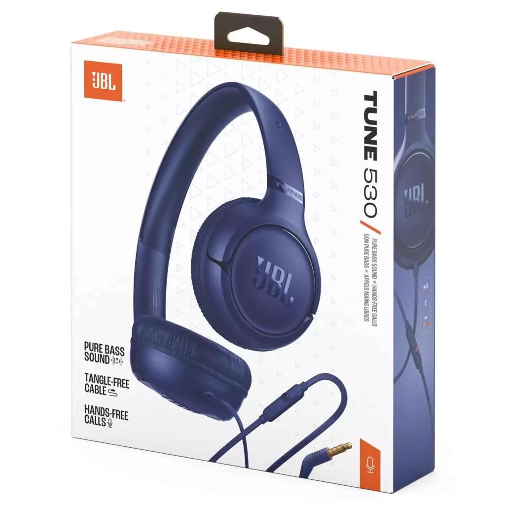 Навушники JBL Tune 530 Blue (JBLT530BLU) - зображення 10