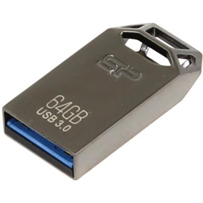 USB флеш накопичувач Silicon Power 64GB Jewel J50 Metallic Grey USB 3.0 (SP064GBUF3J50V1T) - зображення 4