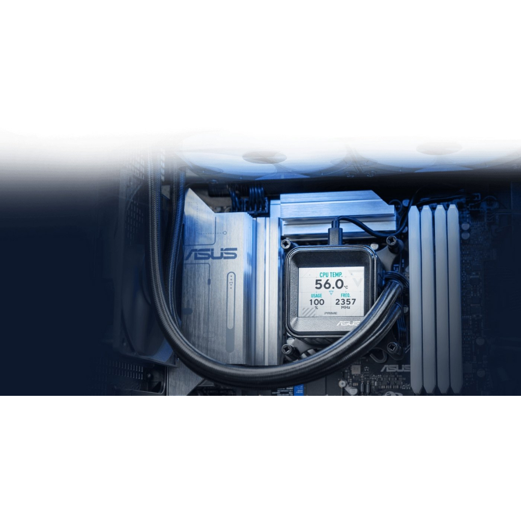 Система рідинного охолодження ASUS PRIME-LC-360-ARGB-LCD (90RC00Z1-B0EAY0) - зображення 9