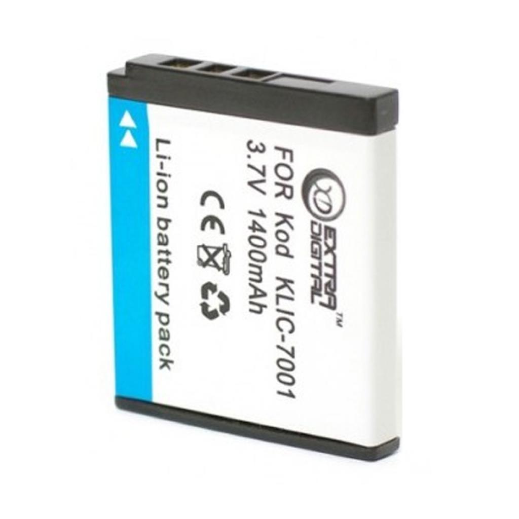 Акумулятор до фото/відео Extradigital Kodak KLIC-7001 (DV00DV1153) - зображення 2