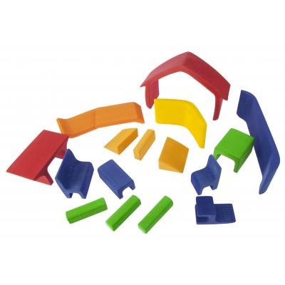 Конструктор Nic дерев'яний Все в будинку червоний (NIC523266) - зображення 3