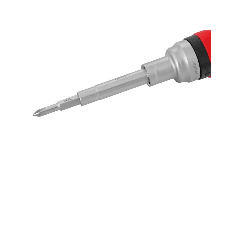 Викрутка Ronix з тріскачкою та набором біт, 19в1 (RH-2725) - зображення 2