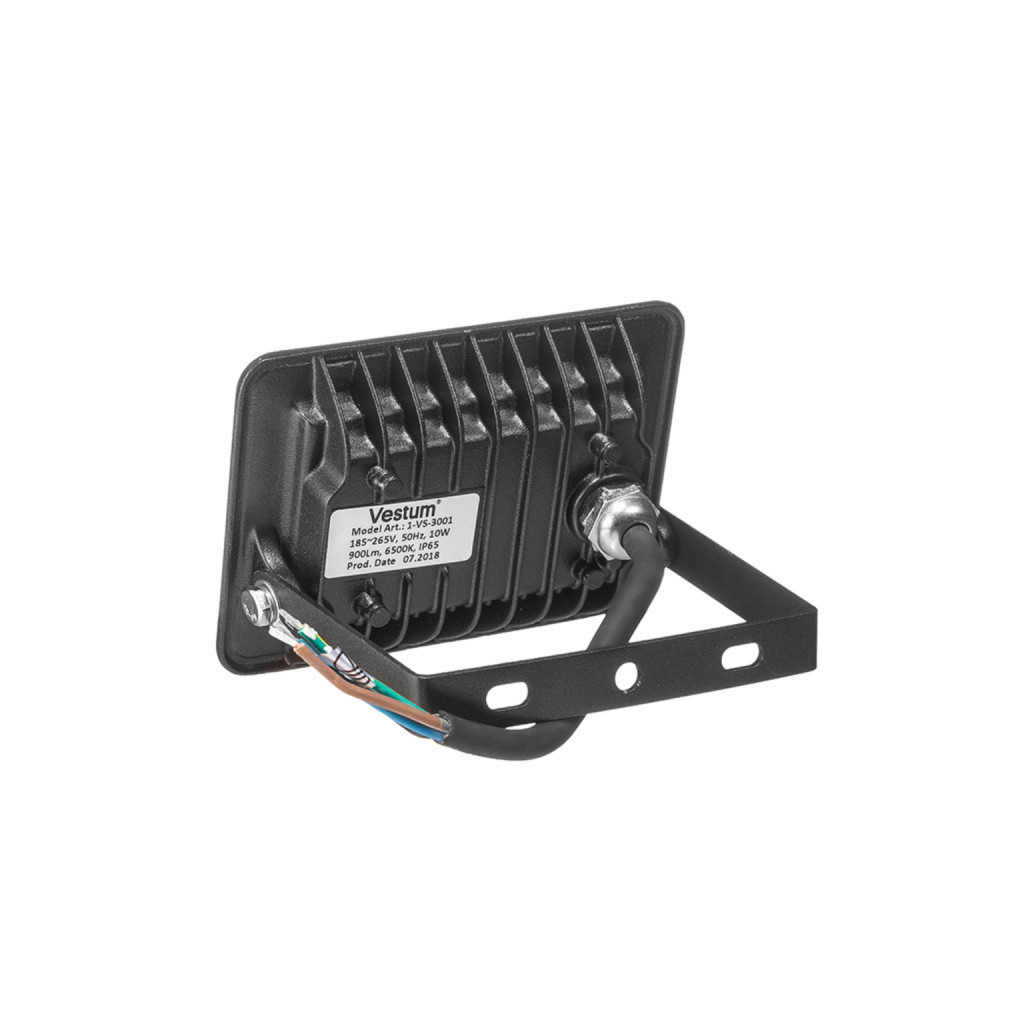 Прожектор Vestum LED 10W 900Лм 6500K 185-265V IP65 (1-VS-3001) - зображення 3