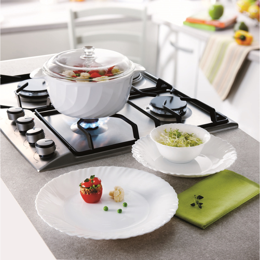 Тарілка Luminarc Feston 23 см Супова (N7850) - зображення 3