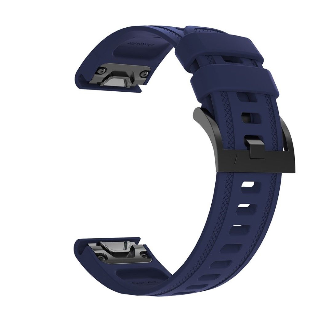 Ремінець до смарт-годинника Armorstandart Silicone 20mm для Garmin Fenix 5s/6s Dark Blue (ARM60810) - зображення 3
